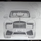 Original 18x24" graphite drawing of a 2025 Rolls-Royce Cullinan Series II luxury SUV.