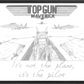 Top Gun Maverick Graphite Drawing