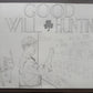 Hand-drawn original 18x24" graphite artwork inspired by the movie Good Will Hunting.